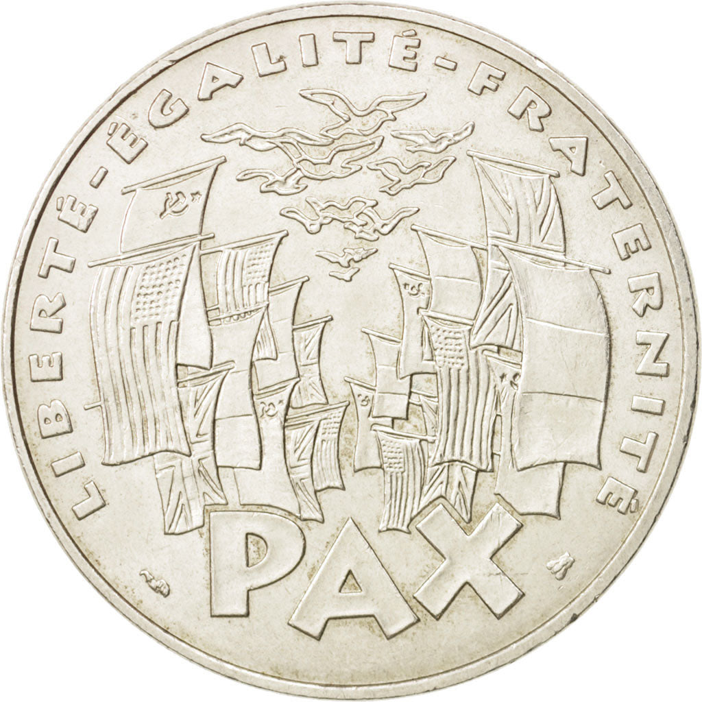 France, 8 mai 1945, 100 Francs, 1995, AU(55-58), Silver, KM:1116.1, Gadoury:952