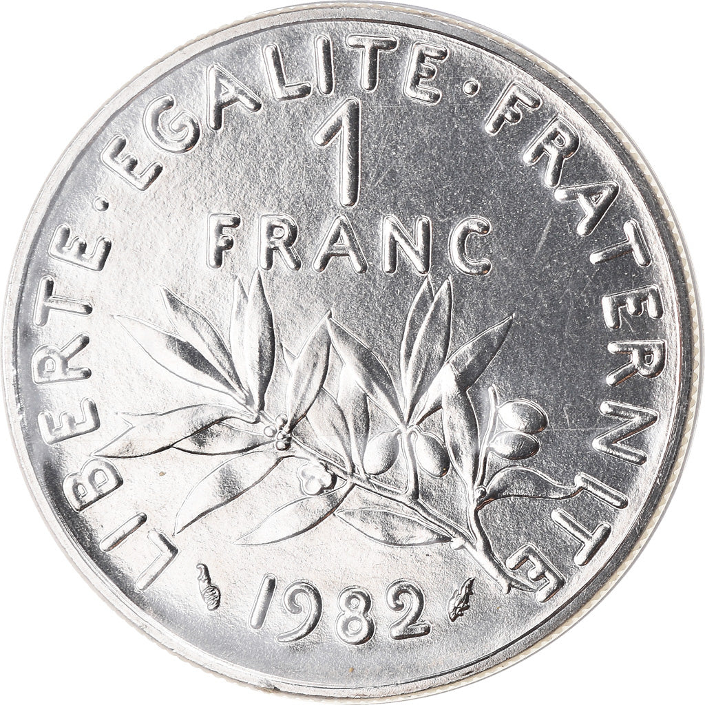 Monnaie, France, Semeuse, Franc, 1982, Paris, FDC, FDC, Nickel, Gadoury:474