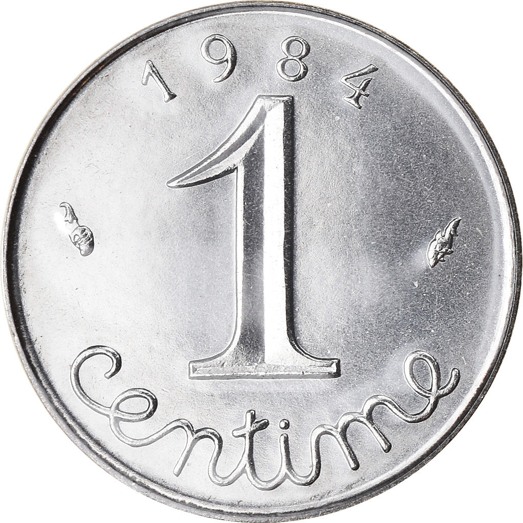 Münze, Frankreich, Épi, Centime, 1984, Paris, FDC, STGL, Stainless Steel