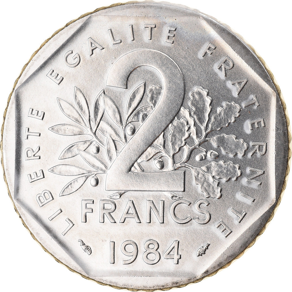 Monnaie, France, Semeuse, 2 Francs, 1984, Paris, FDC, FDC, Nickel, Gadoury:547