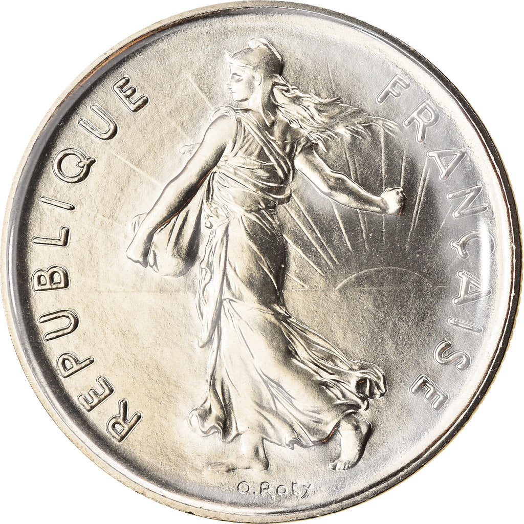 Moneda, Francia, Semeuse, 5 Francs, 1984, Paris, FDC, FDC, Níquel recubierto de