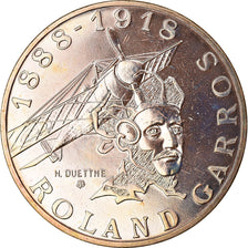 Moneda, Francia, Roland Garros, 10 Francs, 1988, Paris, FDC, Aluminio - bronce