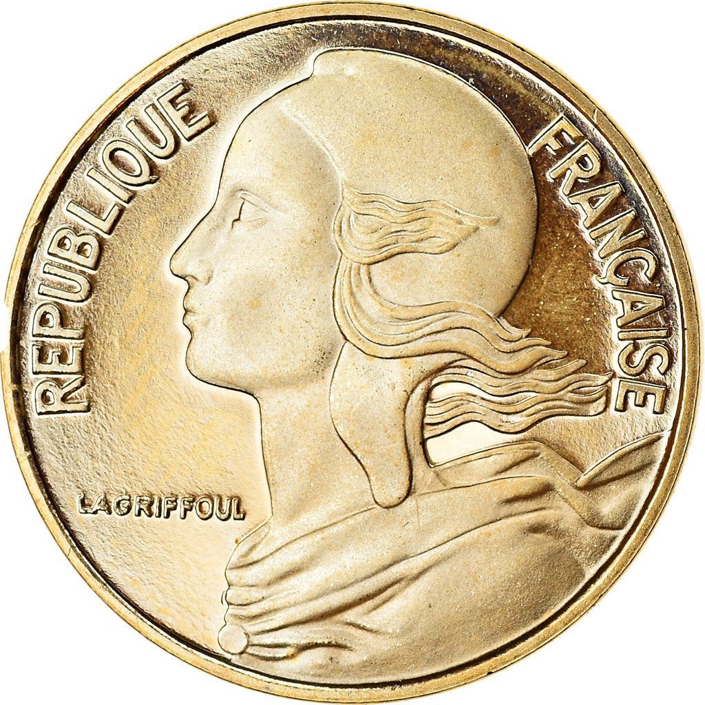 Coin, France, Marianne, 5 Centimes, 1991, Paris, BE, MS(65-70), Aluminum-Bronze
