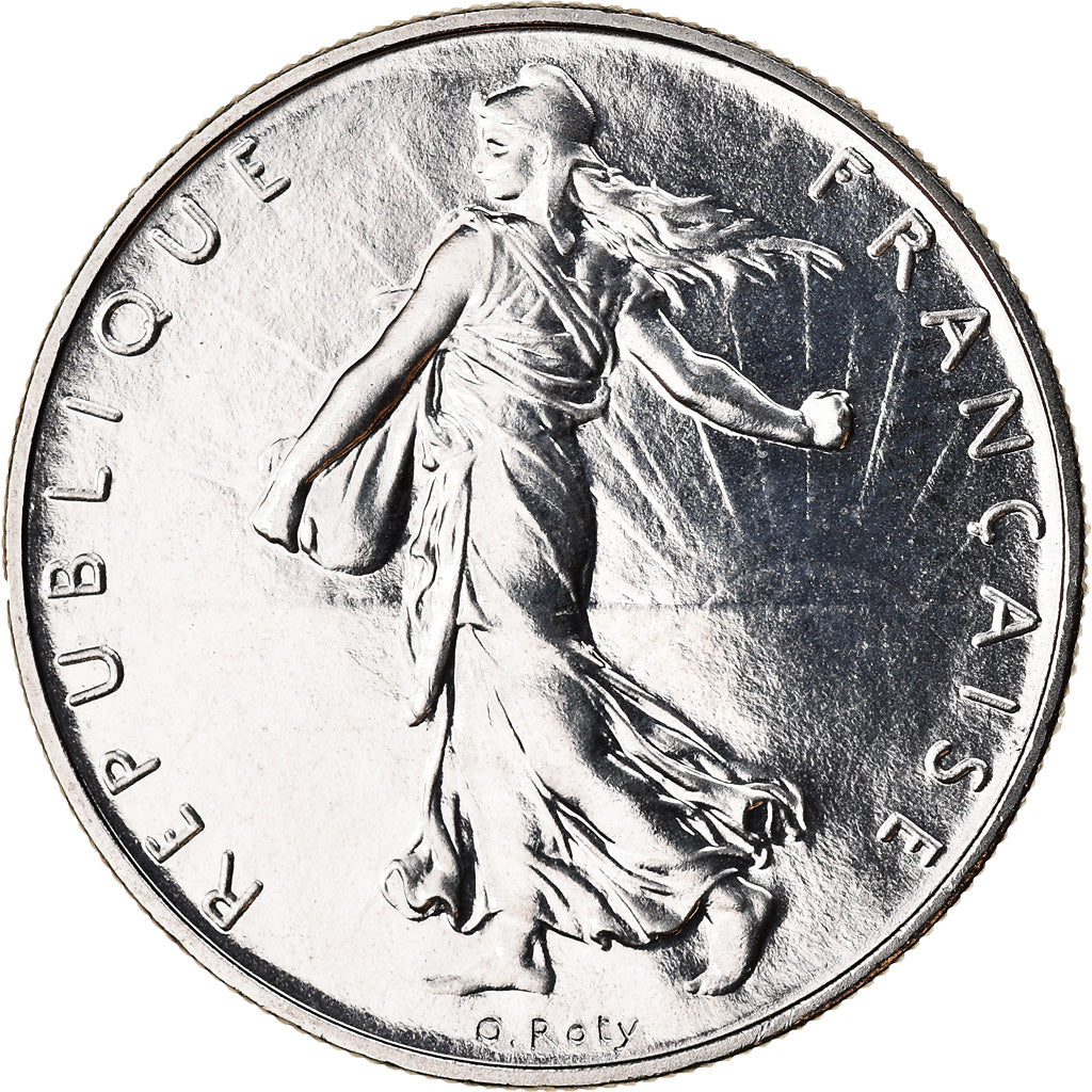 Münze, Frankreich, Semeuse, Franc, 1990, Paris, STGL, Nickel, KM:925.1