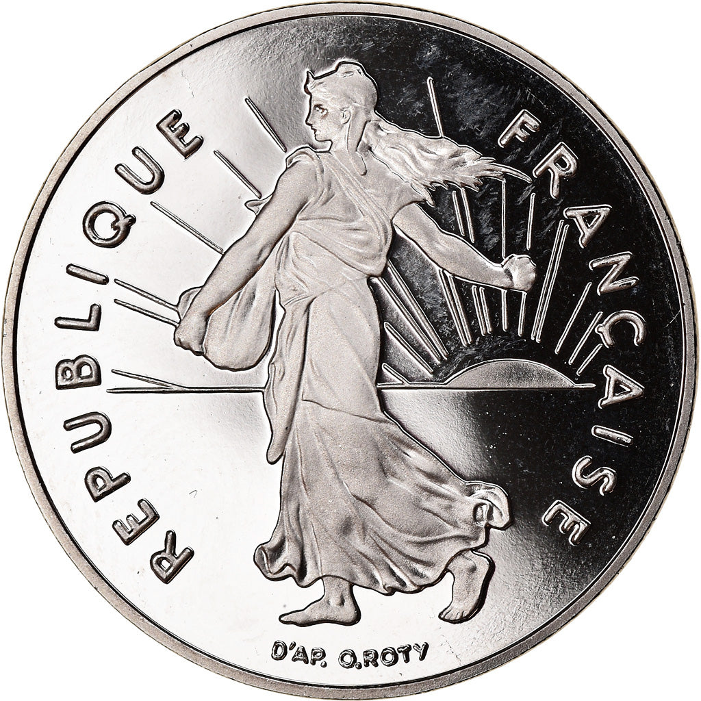 Coin, France, Semeuse, Franc, 1991, Paris, BE, MS(65-70), Nickel, KM:925.2