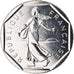 Coin, France, Semeuse, 2 Francs, 1990, Paris, MS(65-70), Nickel, KM:942.1
