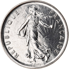 Moneta, Francia, Semeuse, 5 Francs, 1990, Paris, FDC, Nichel placcato