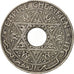 Morocco, Yusuf, 25 Centimes, 1921, bi-Bariz, Paris, EF(40-45), KM 34.1