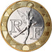 Munten, Frankrijk, Génie, 10 Francs, 1990, Paris, FDC, Bi-Metallic, KM:964.1