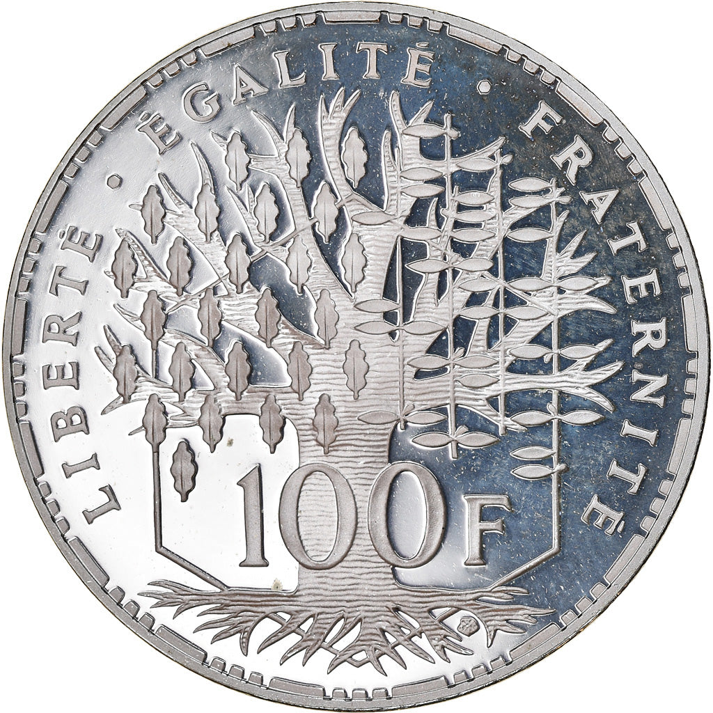 Coin, France, Panthéon, 100 Francs, 2001, Paris, BE, MS(65-70), Silver