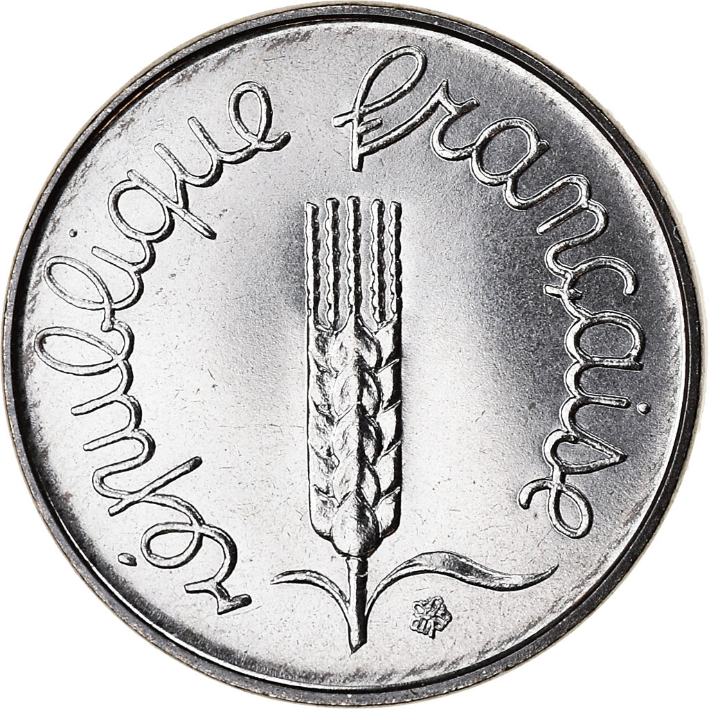 Munten, Frankrijk, Épi, Centime, 1985, Paris, FDC, Stainless Steel, KM:928