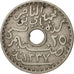 Tunisia, Muhammad al-Nasir Bey, 25 Centimes, 1919, Paris, EF(40-45), KM 244