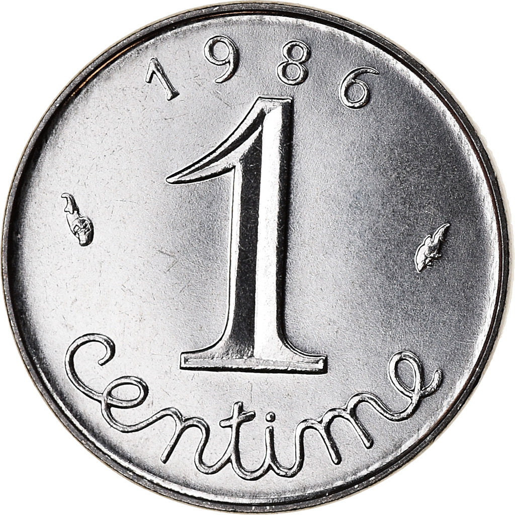 Münze, Frankreich, Épi, Centime, 1986, Paris, STGL, Stainless Steel, KM:928