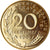 Moneta, Francja, Marianne, 20 Centimes, 1986, Paris, MS(65-70), Aluminium-Brąz
