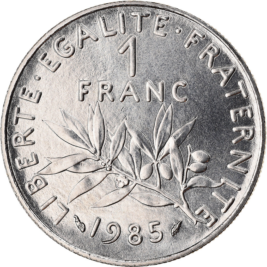 Münze, Frankreich, Semeuse, Franc, 1985, Paris, STGL, Nickel, KM:925.1