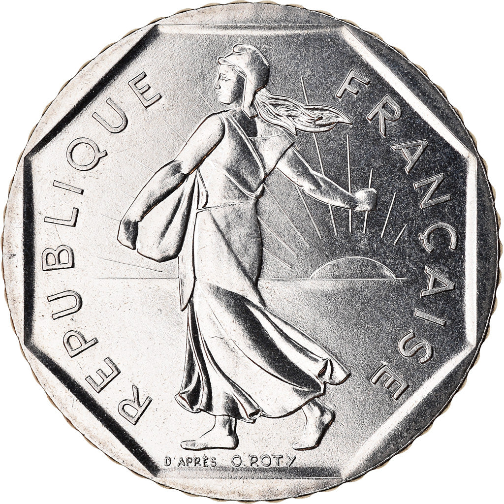 Coin, France, Semeuse, 2 Francs, 1985, Paris, MS(65-70), Nickel, KM:942.1