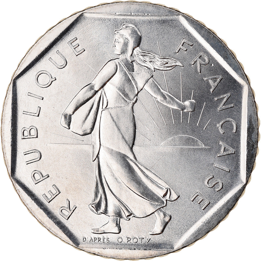 Coin, France, Semeuse, 2 Francs, 1986, Paris, MS(65-70), Nickel, KM:942.1