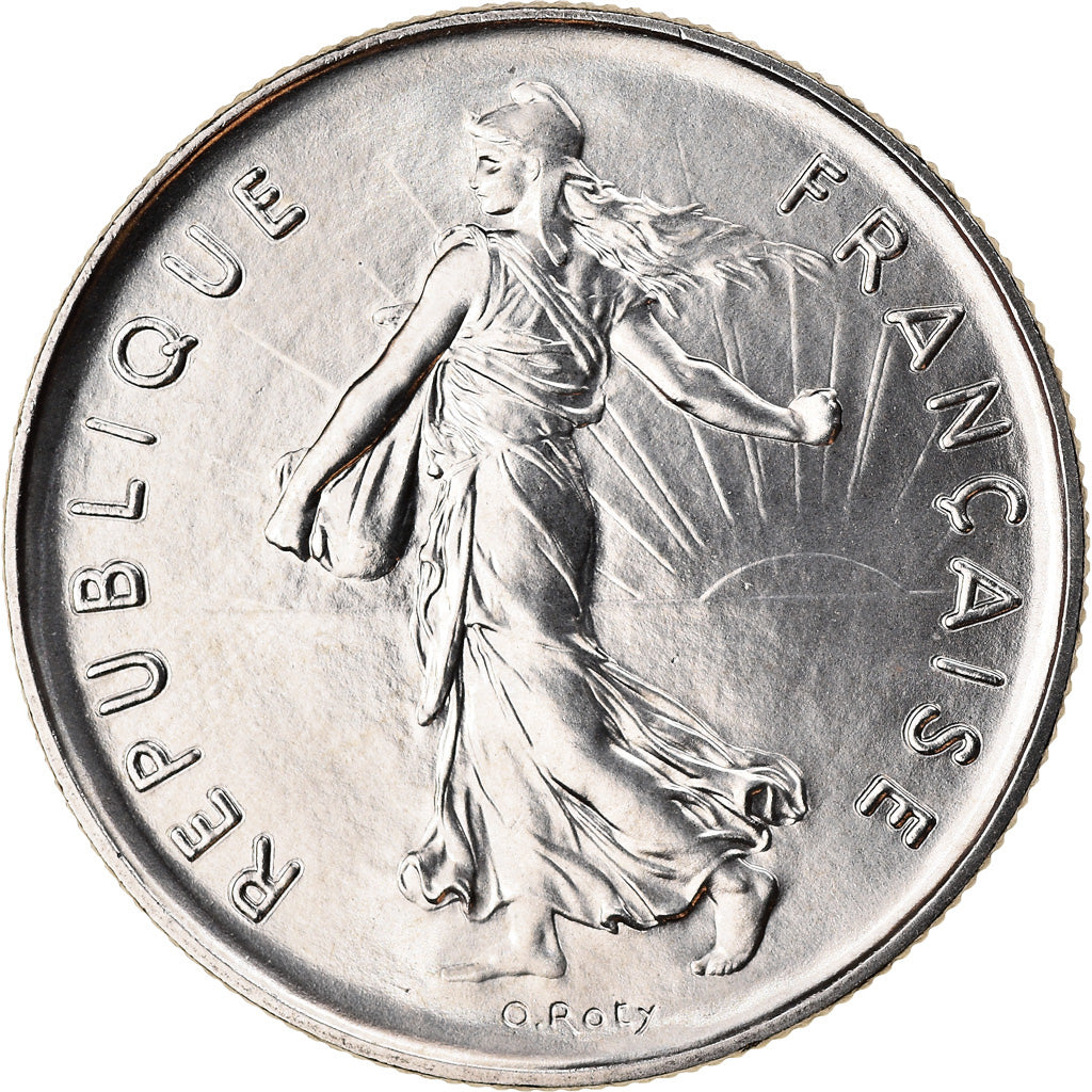 Coin, France, Semeuse, 5 Francs, 1985, Paris, MS(65-70), Nickel Clad