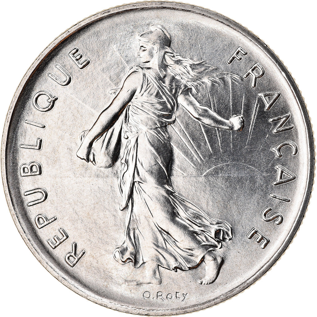 Coin, France, Semeuse, 5 Francs, 1986, Paris, MS(65-70), Nickel Clad