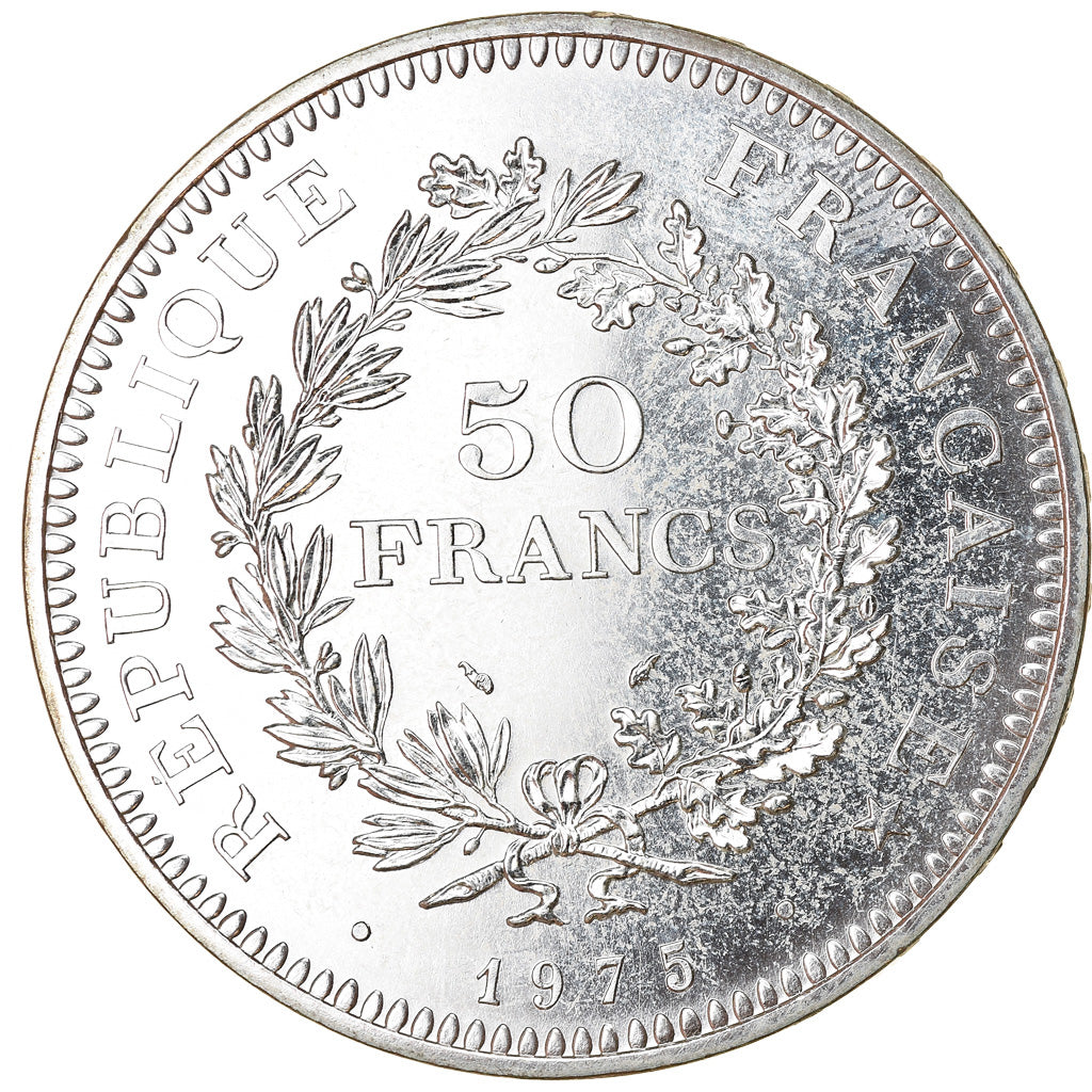 Monnaie, France, Hercule, 50 Francs, 1975, Paris, FDC, Argent, Gadoury:882