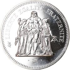 Münze, Frankreich, Hercule, 50 Francs, 1977, Paris, STGL, Silber, KM:941.1