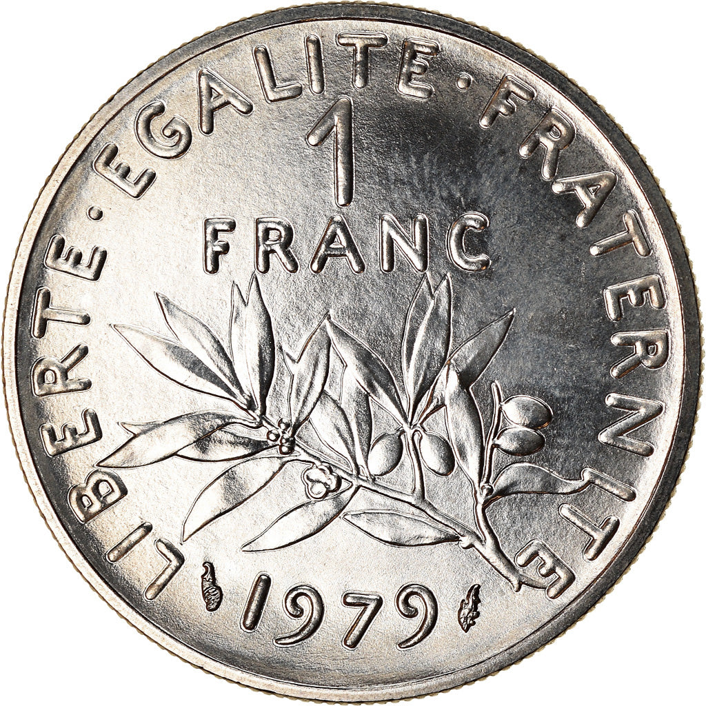 Münze, Frankreich, Semeuse, Franc, 1979, Paris, STGL, Nickel, KM:925.1