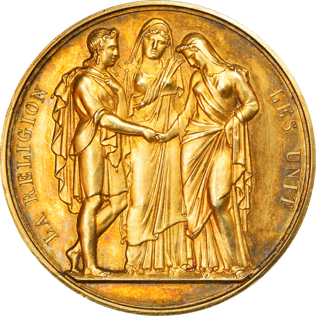 France, Médaille, Mariage, La Religion les Unit, Religions & beliefs, SPL