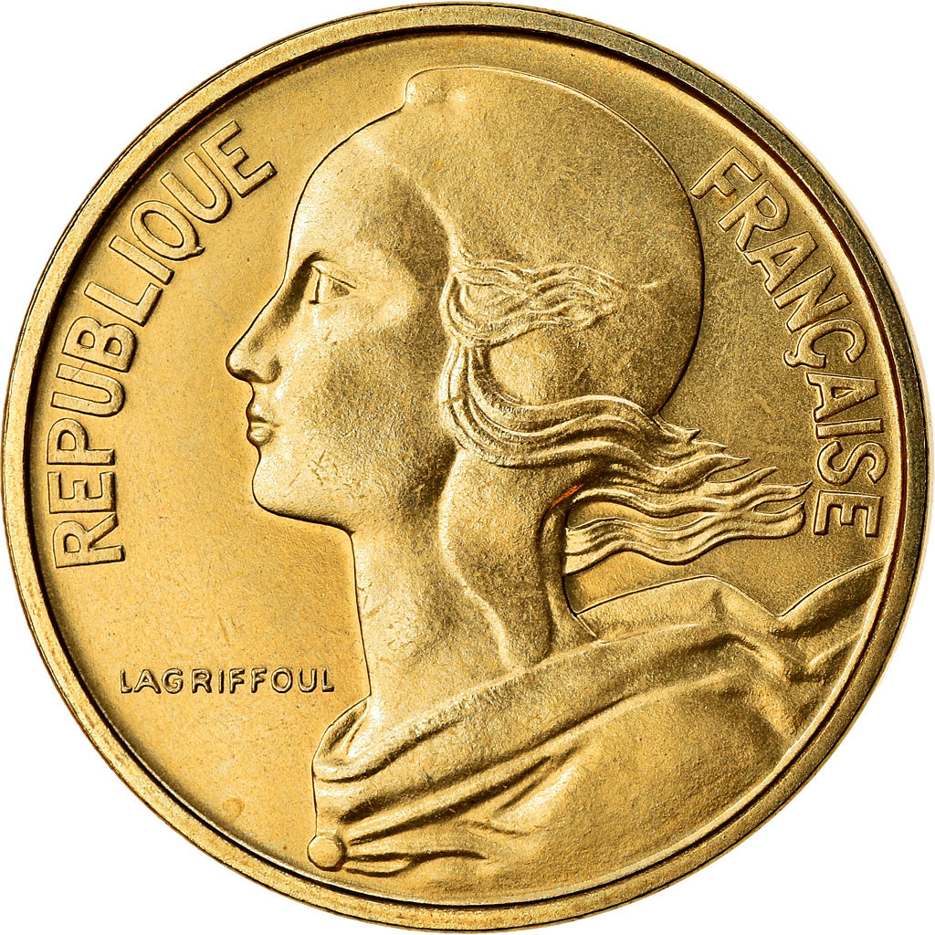 Münze, Frankreich, Marianne, 10 Centimes, 1971, Paris, STGL, Aluminum-Bronze