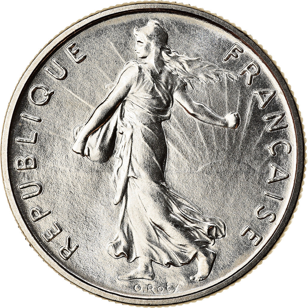 Monnaie, France, Semeuse, 1/2 Franc, 1971, Paris, FDC, Nickel, Gadoury:429