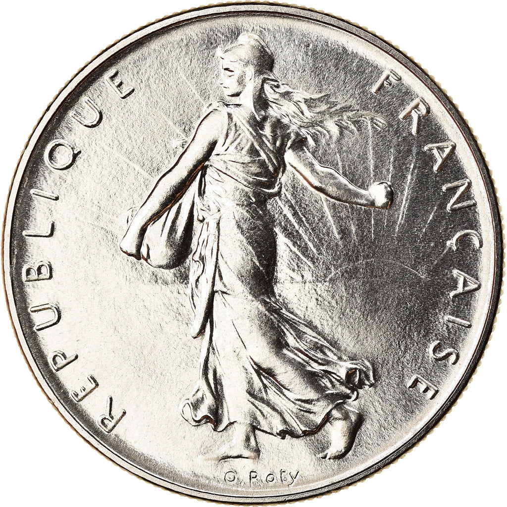 Coin, France, Semeuse, Franc, 1971, Paris, MS(65-70), Nickel, KM:925.1