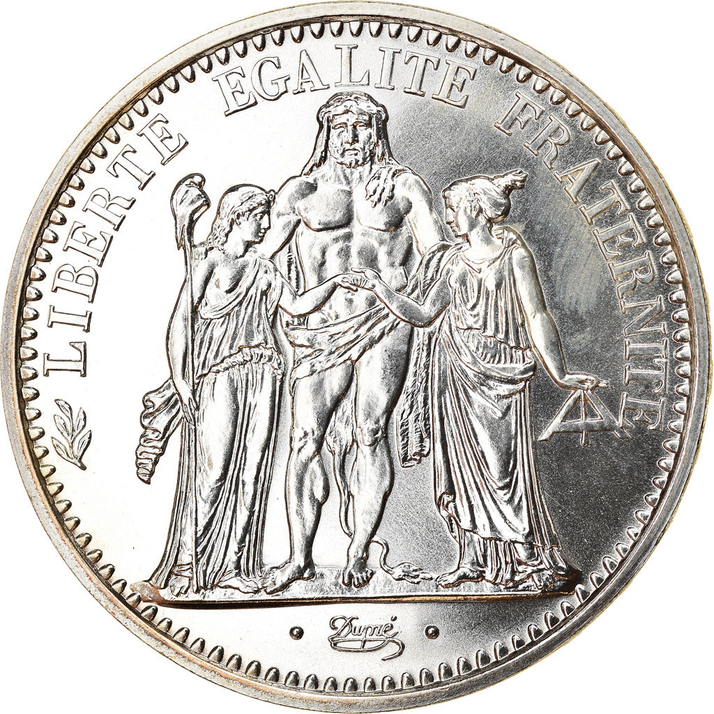 Coin, France, Hercule, 10 Francs, 1971, Paris, MS(65-70), Silver, KM:932