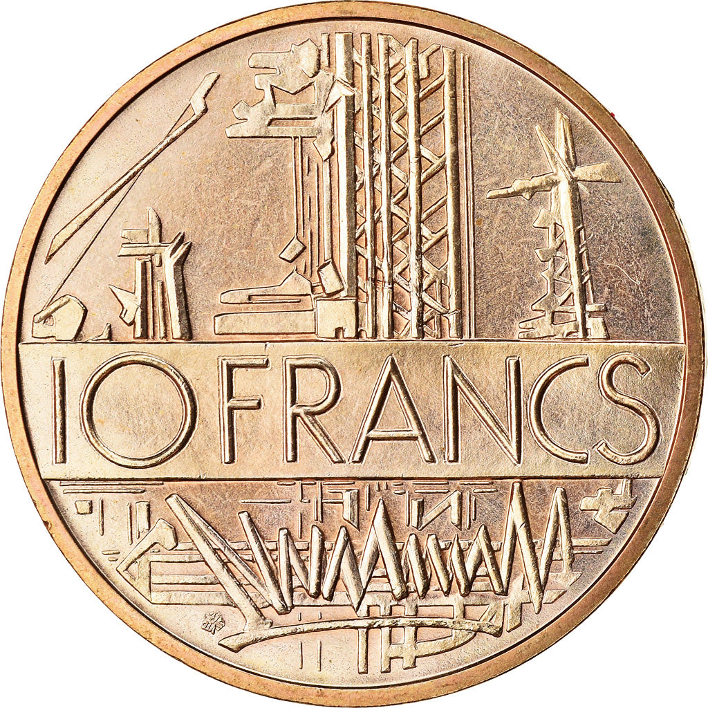 Coin, France, Mathieu, 10 Francs, 1981, Paris, Tranche A, MS(65-70)
