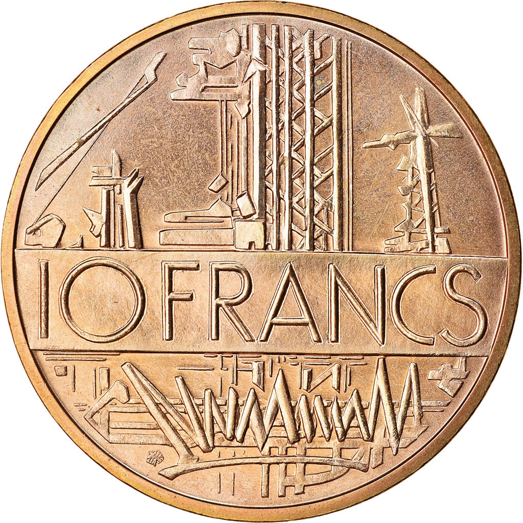 Coin, France, Mathieu, 10 Francs, 1981, Paris, Tranche A, MS(65-70)