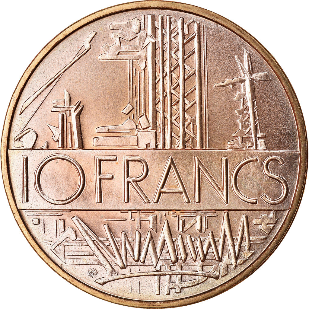 Coin, France, Mathieu, 10 Francs, 1987, Paris, Tranche B, MS(65-70)
