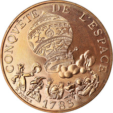 Monnaie, France, La conquête, 10 Francs, 1983, Paris, Tranche A, FDC