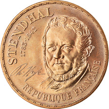 Coin, France, Stendhal, 10 Francs, 1983, Paris, Tranche B, MS(65-70)