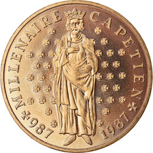 Coin, France, 10 Francs, 1987, Paris, MS(65-70), Nickel-Bronze, KM:961d