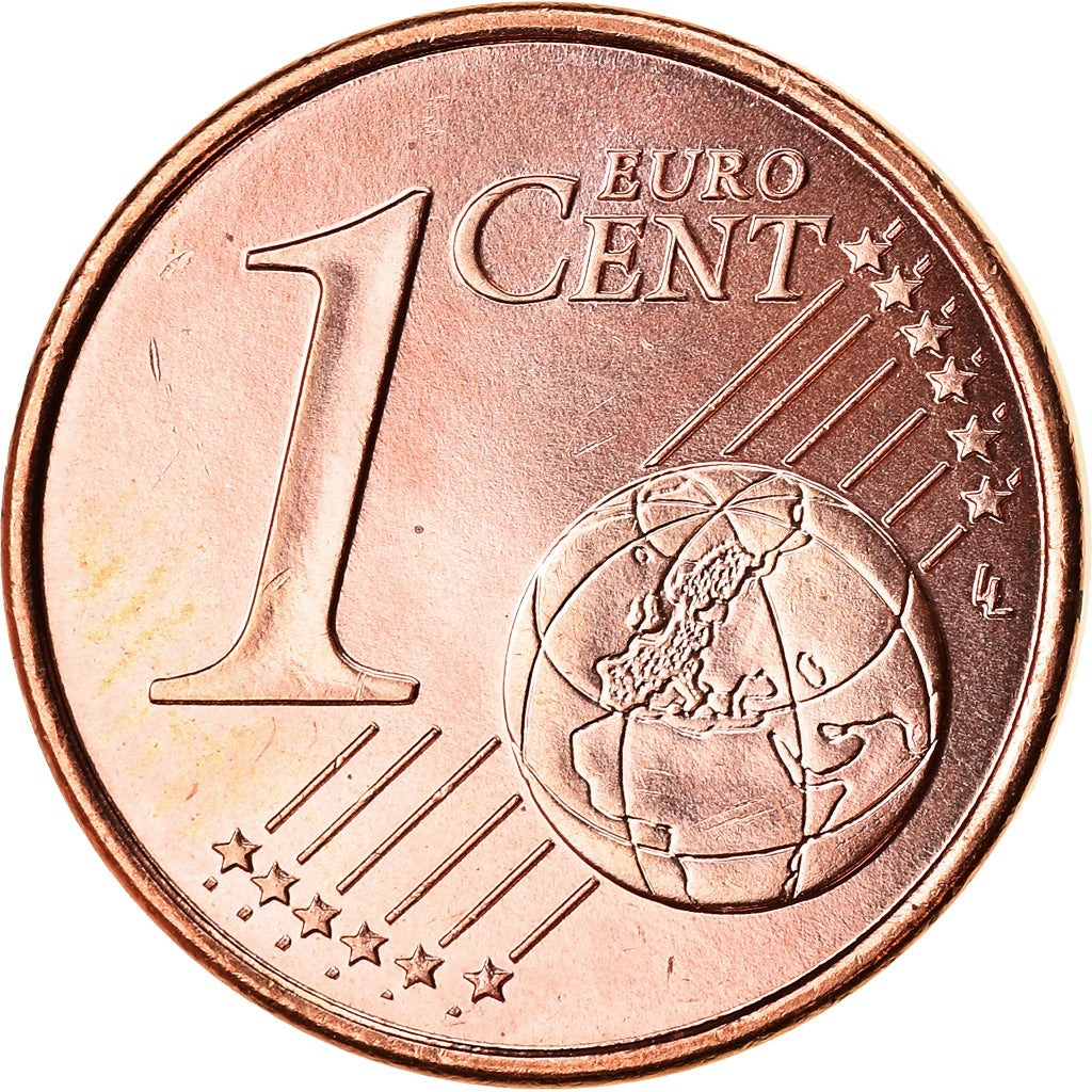 Francja, Euro Cent, 2002, Paris, BU, MS(65-70), Miedź platerowana stalą