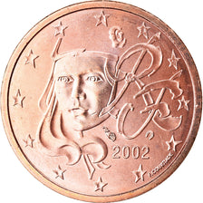 Francia, 2 Euro Cent, 2002, BU, FDC, Acciaio placcato rame, Gadoury:2, KM:1283