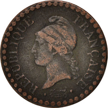 France, Dupré, Centime, 1848, Paris, VF(30-35), Bronze, KM:754, Gadoury:84
