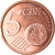 Francia, 5 Euro Cent, 2004, BU, FDC, Cobre chapado en acero, Gadoury:3, KM:1284