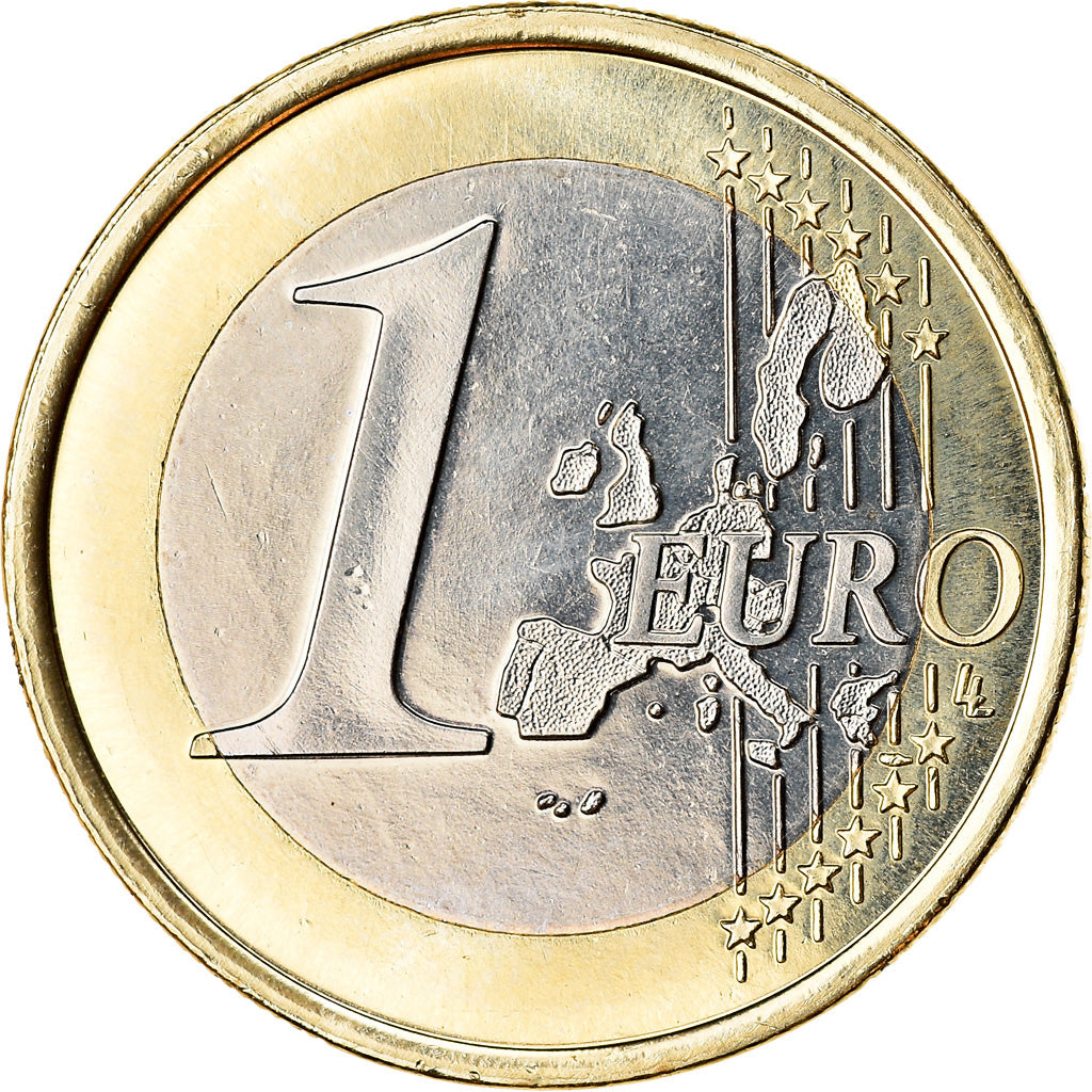 France, Euro, 2004, BU, MS(65-70), Bi-Metallic, Gadoury:7, KM:1288