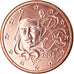 France, Euro Cent, 2005, BU, FDC, Copper Plated Steel, Gadoury:1, KM:1282
