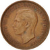 Great Britain, George VI, Penny, 1937, EF(40-45), Bronze, KM:845