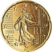Frankreich, 20 Euro Cent, 2005, BU, STGL, Messing, Gadoury:5., KM:1286