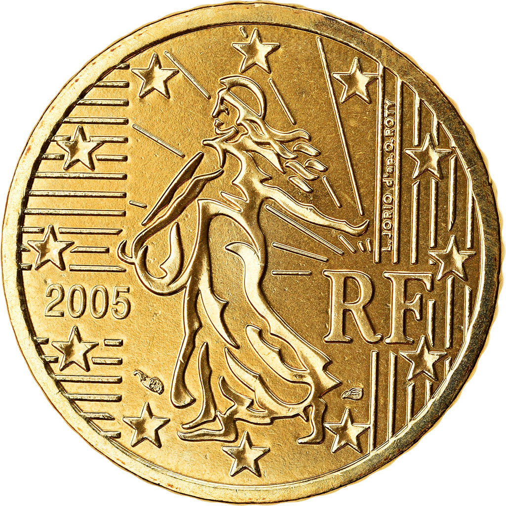 Francia, 50 Euro Cent, 2005, BU, FDC, Ottone, Gadoury:5., KM:1287