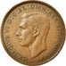 Coin, Great Britain, George VI, Penny, 1945, EF(40-45), Bronze, KM:845