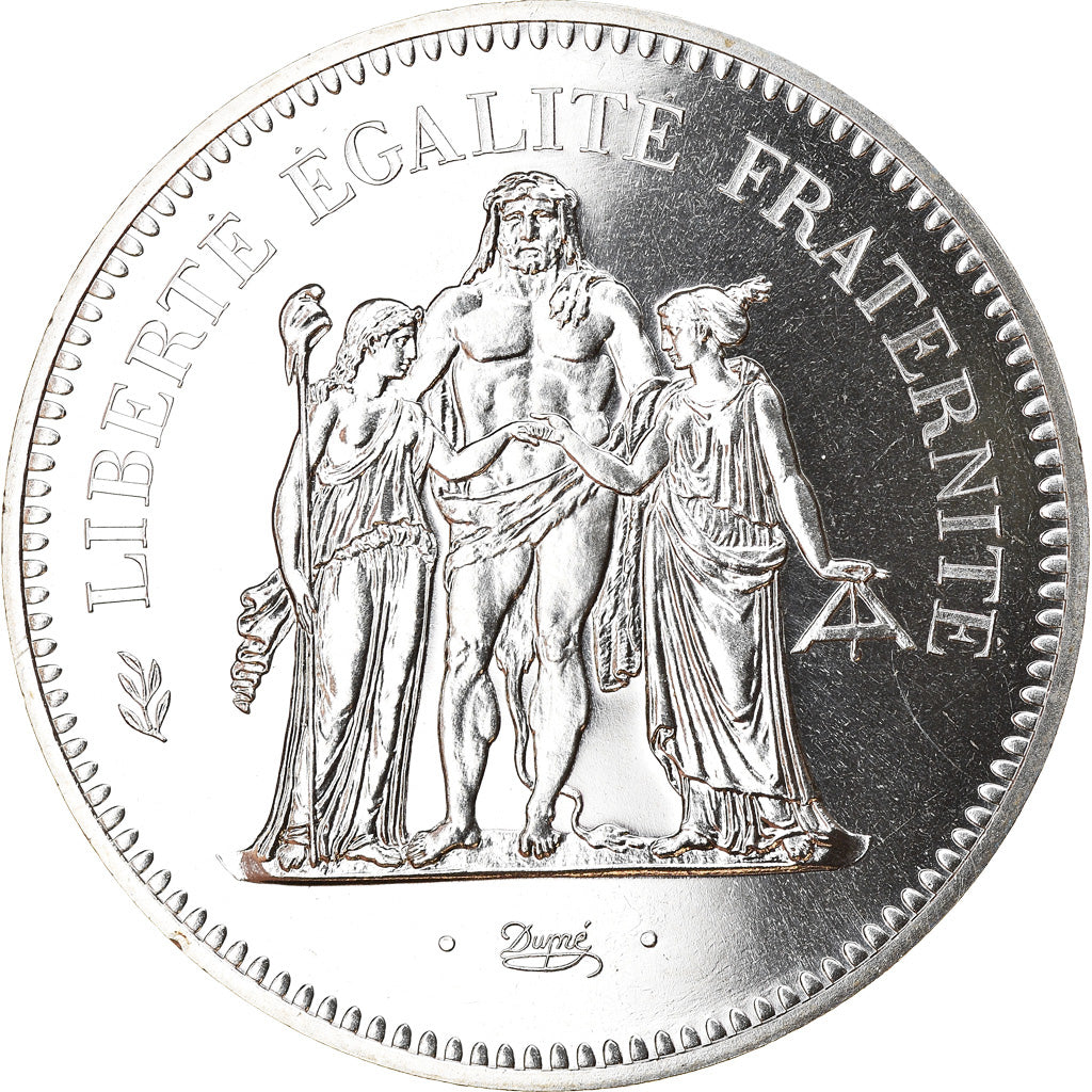 Münze, Frankreich, Hercule, 50 Francs, 1978, Paris, STGL, Silber, KM:941.1