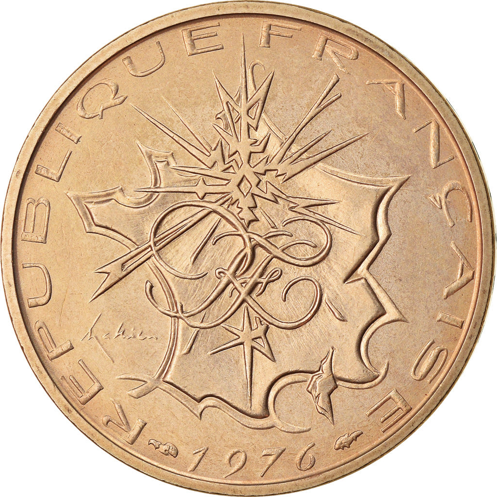 Coin, France, Mathieu, 10 Francs, 1976, Paris, Tranche B, MS(65-70)