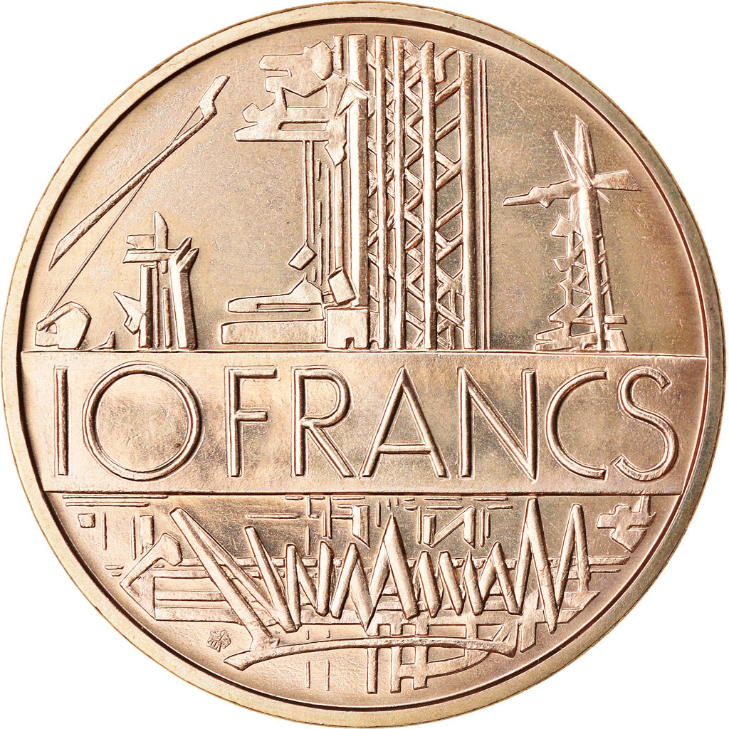 Coin, France, Mathieu, 10 Francs, 1978, Paris, Tranche B, MS(65-70)